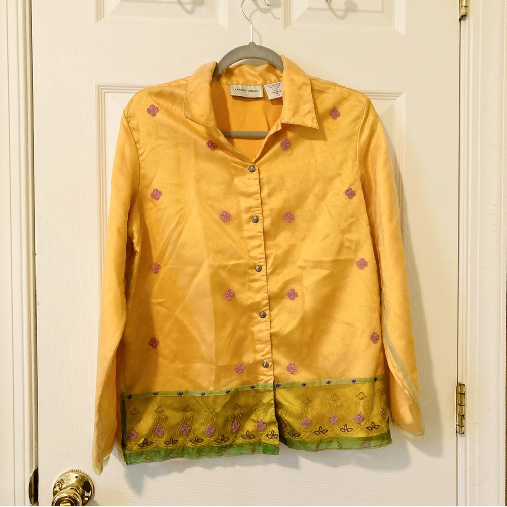Lemon & Grass Sz S Jacket